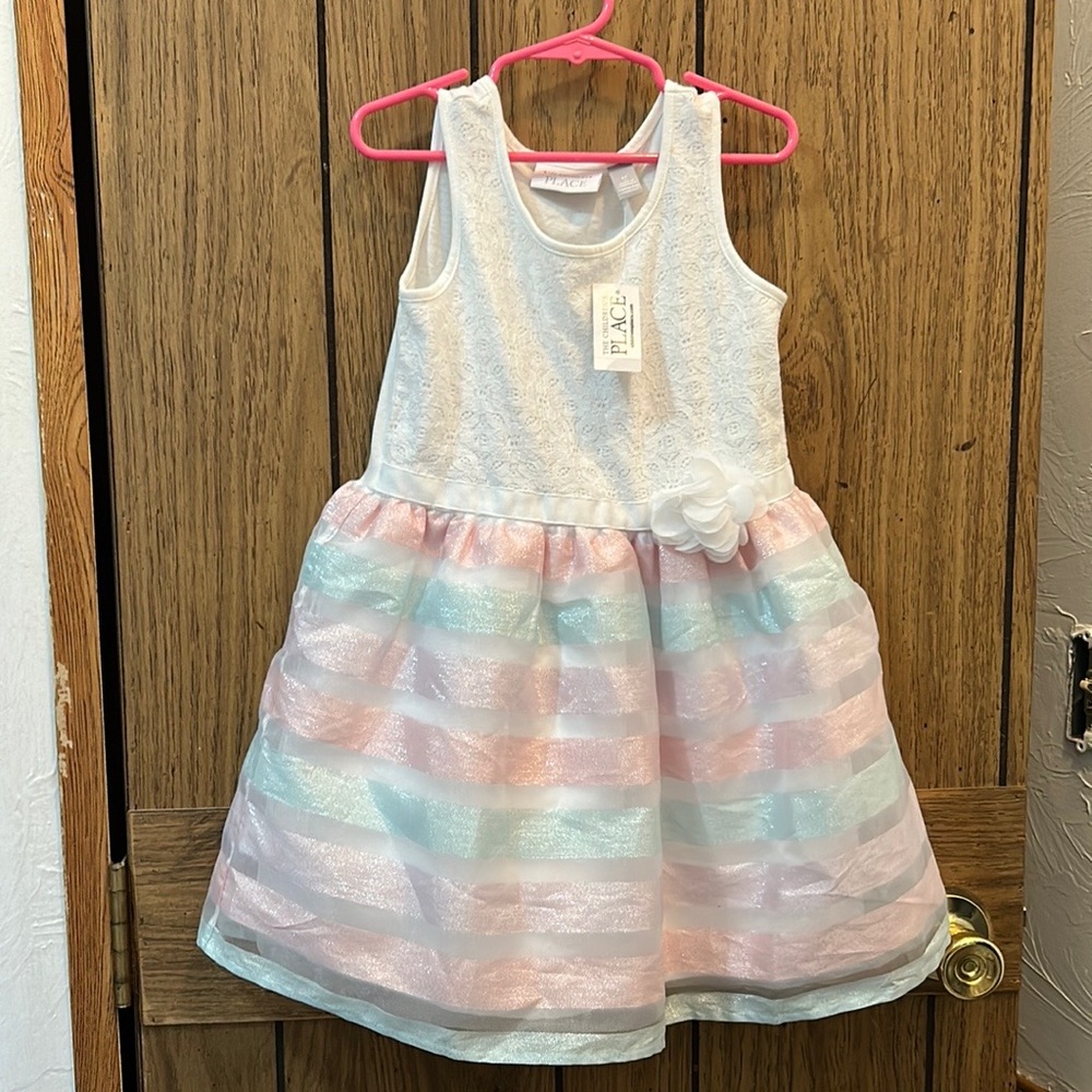 The children’s Place. whisper-pink Spring dress